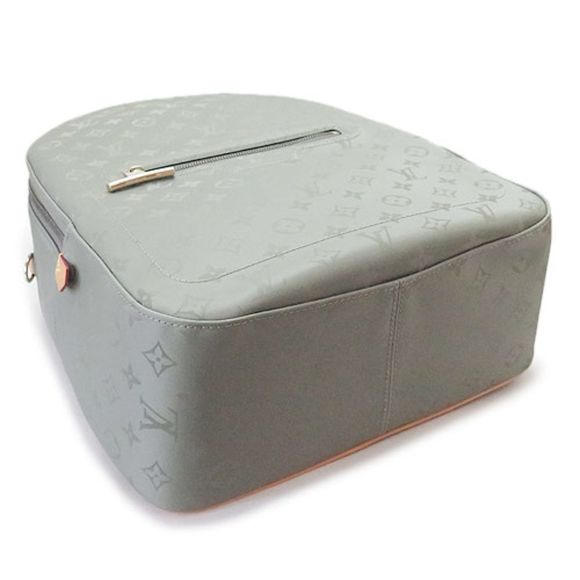 Louis Vuitton Backpack Rucksack Monogram Canvas Gray PM Shoulder Bag - Picture 3 of 6